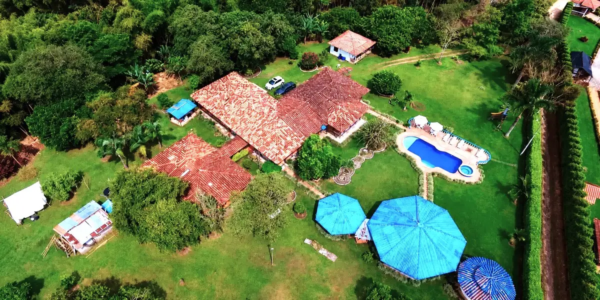 Fachada de Finca Montenegro Bellisima en Montenegro, Quindío