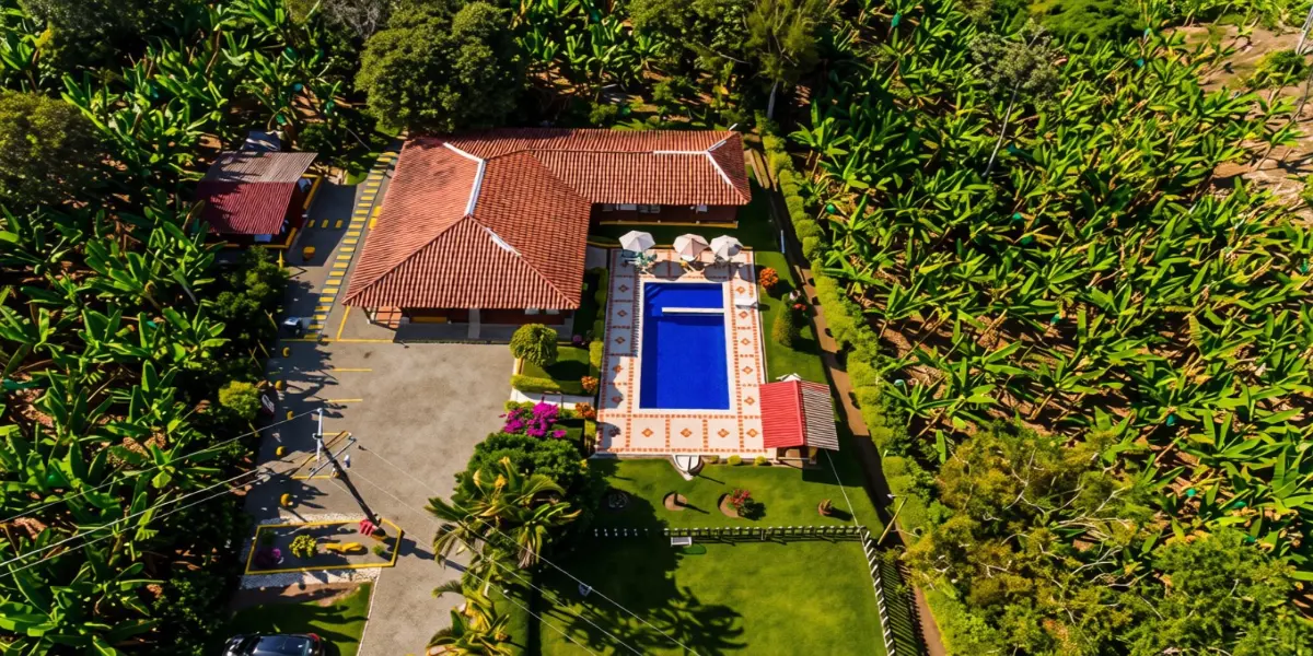 Fachada de Finca Armenia Curuba en Armenia, Quindío