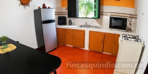 Área social para compartir en finca del Eje Cafetero, para reuniones familiares