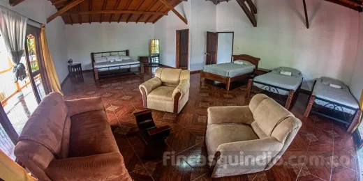 Sala o comedor de finca campestre para grupos en La Tebaida, para reuniones familiares
