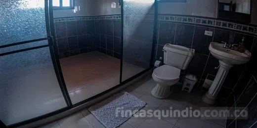 Espacio de descanso en finca campestre de La Tebaida, con ambiente familiar