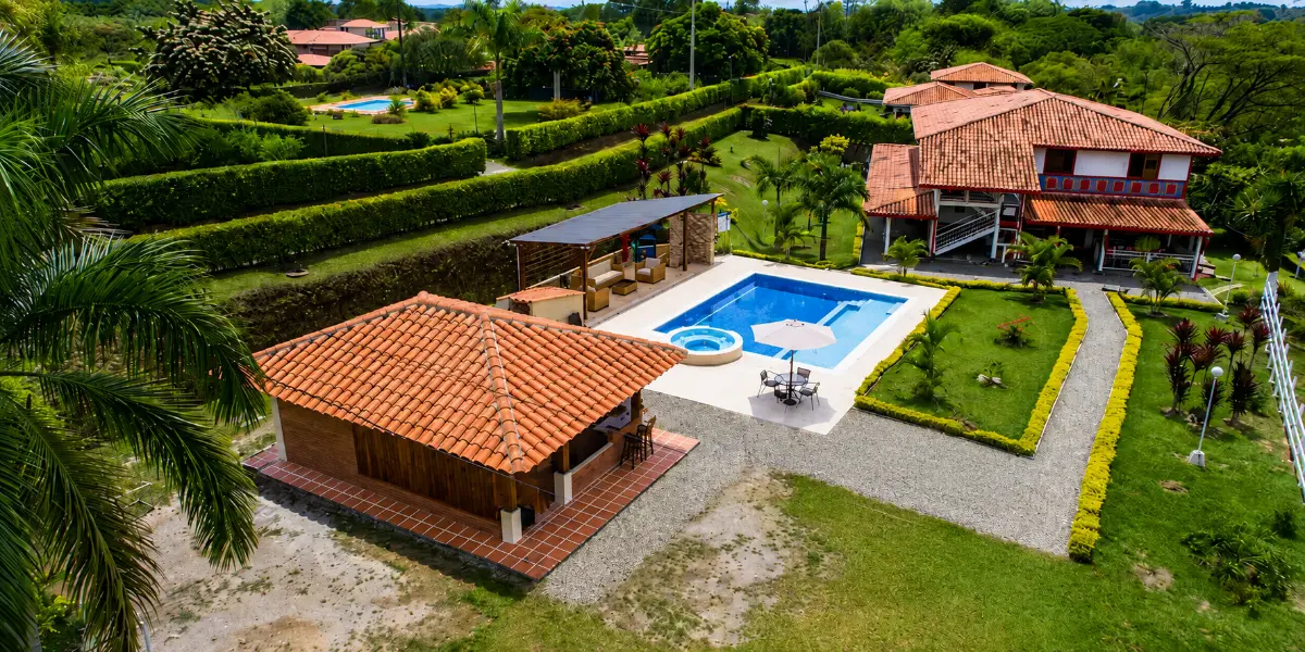 Fachada de Finca Montenegro Carey en Montenegro, Quindío