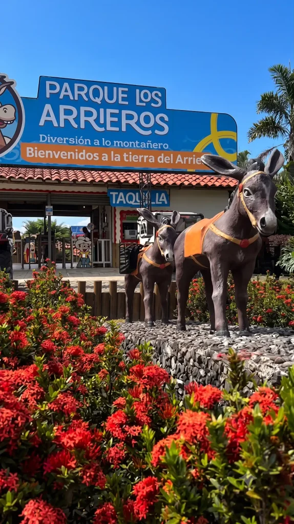Entrada del Parque Los Arrieros