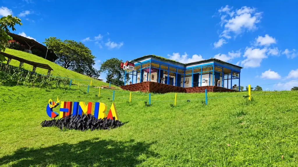 Vista de Qinti Patas Arriba en Córdoba, Quindío